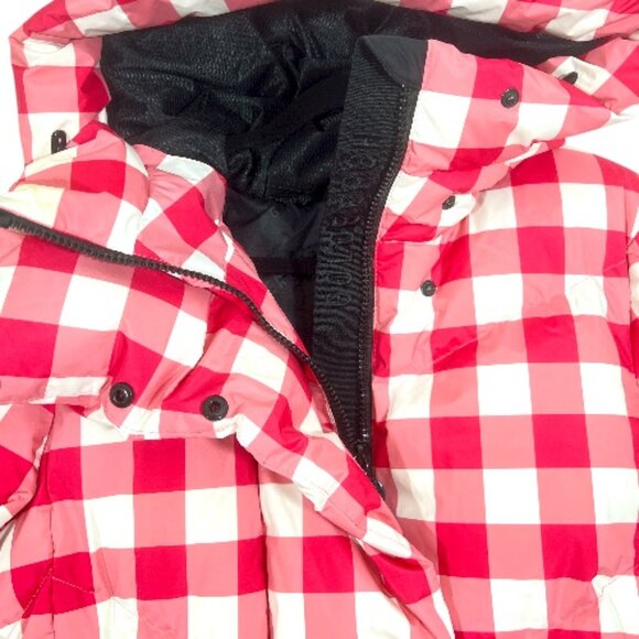 Goldbergh Bardot Puffer Jacket Gingham Down Ski Coat US 6 Pre-Loved - Picture 4 of 6
